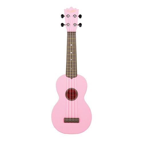 Hot Deal! Beaver Creek Pink Ulina Soprano Ukulele with Gig Bag