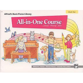 Alfred AP1921: Best All-in-One Piano Course Book 1 for Kids