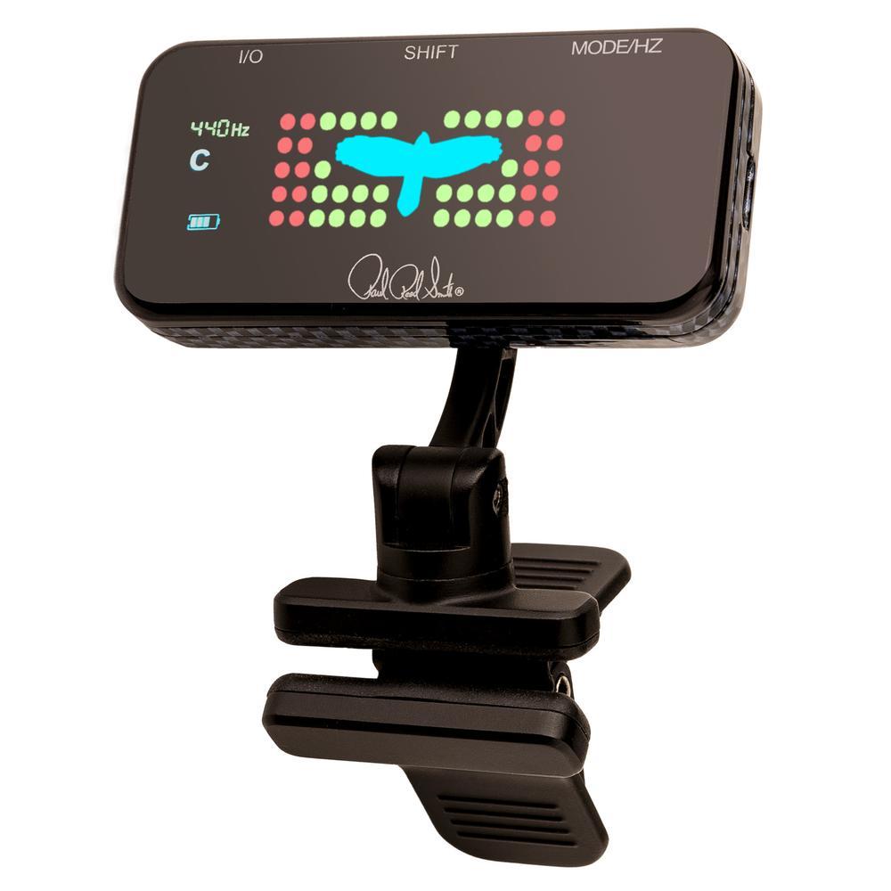 Black Paul Reed Smith Clip-On Tuner - Accurate & Rechargeable