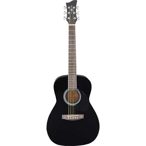 Jay Turser 3/4 Size Black Acoustic Guitar - JTA43-BK On Sale