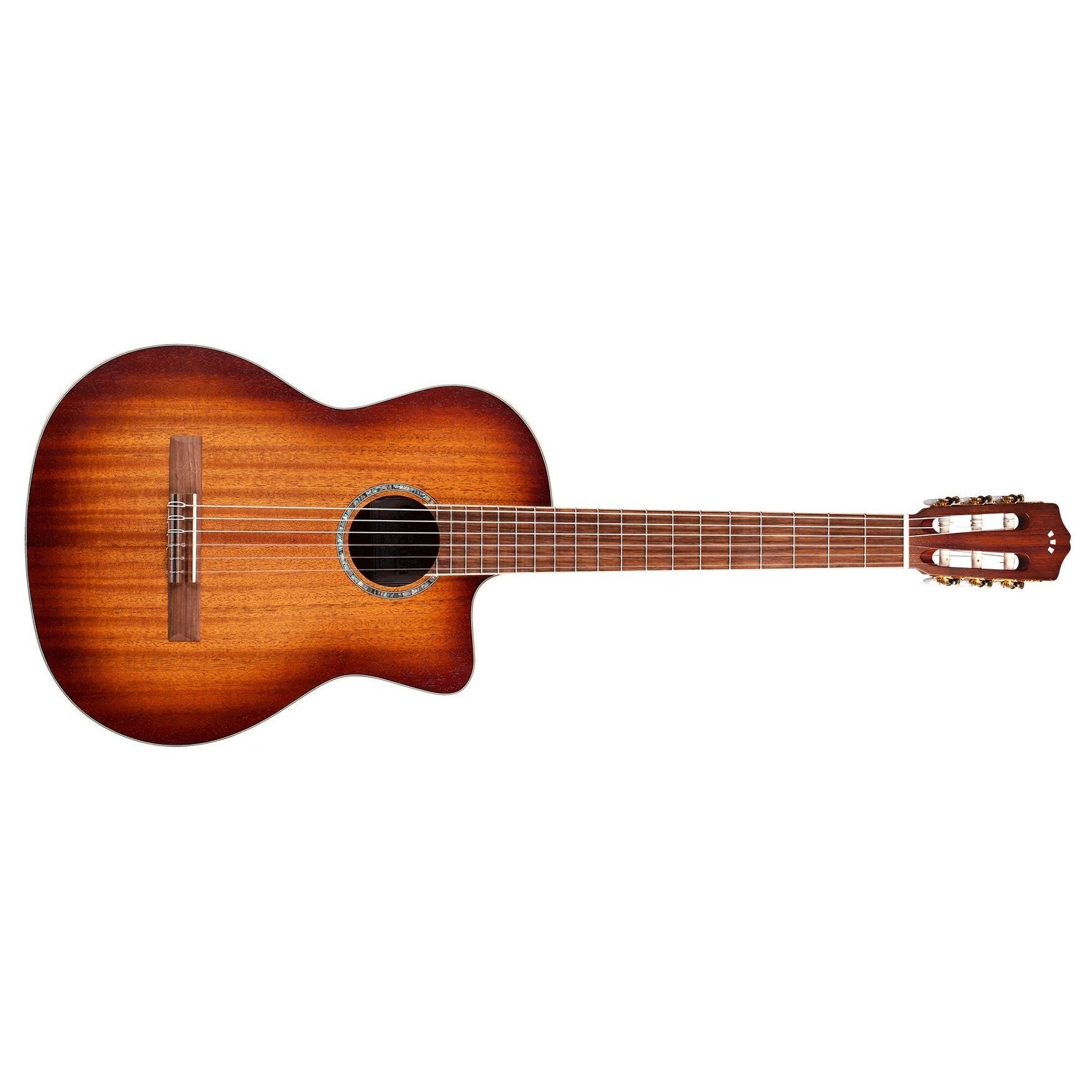 Hot Deal: Cordoba C4-CE Iberia Series Cutaway Classical/Electric Guitar in Edge Burst Finish