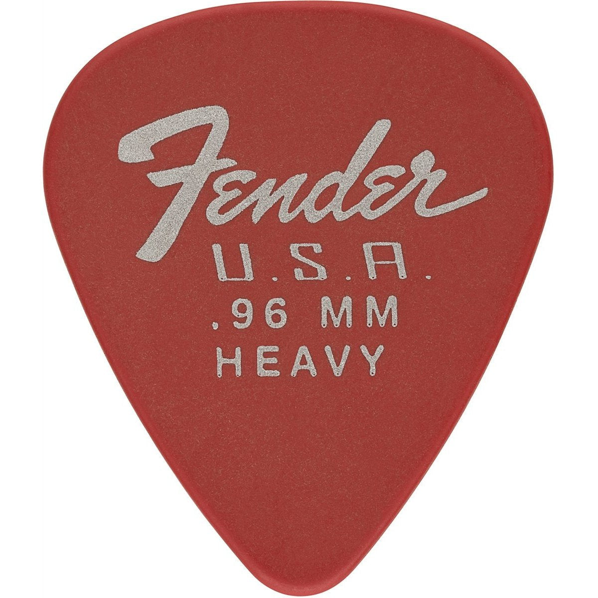 Fender 12-Pack .96mm Fiesta Red Dura-Tone Guitar Picks - Must-Have!