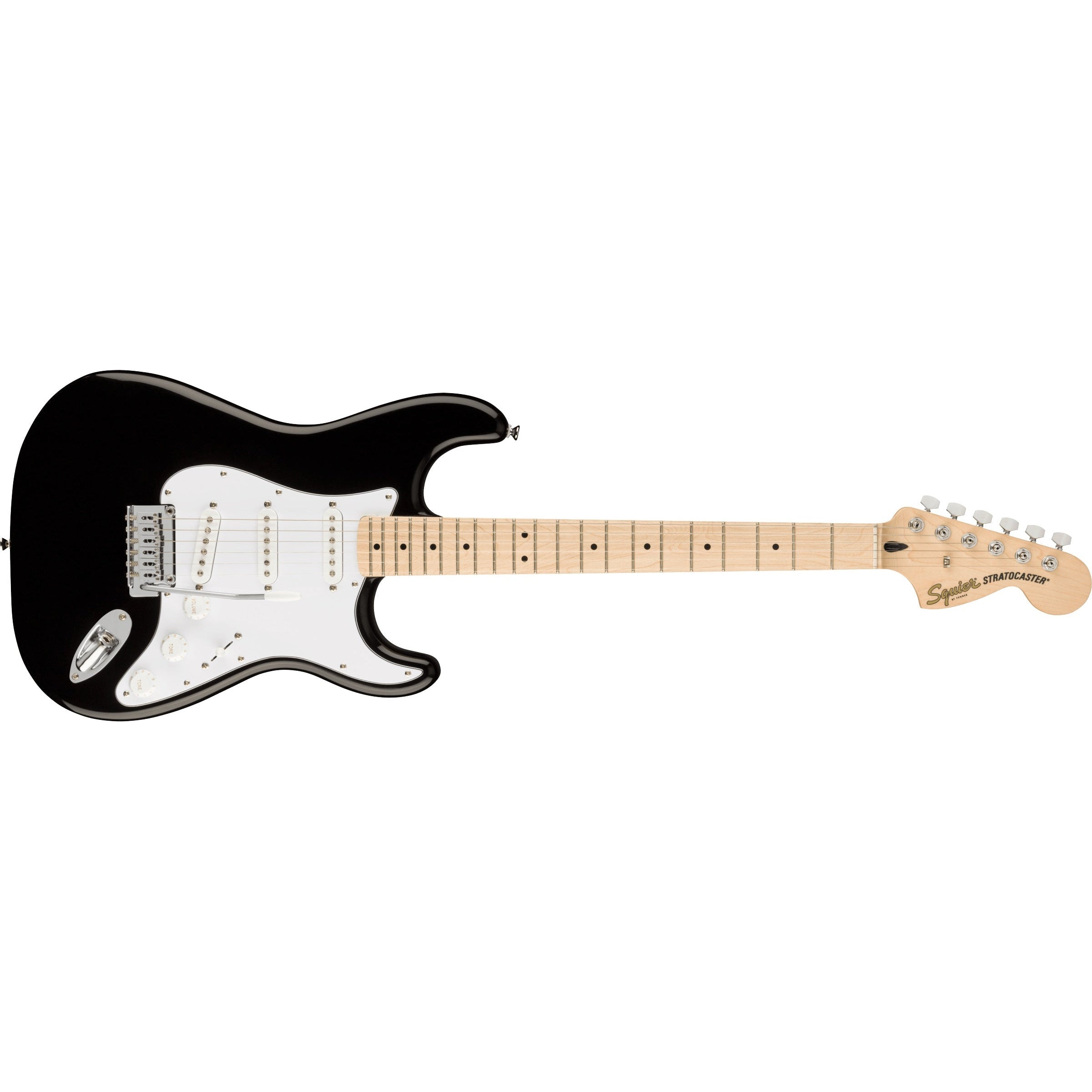 Hot Deal: Fender Squier Affinity Stratocaster Electric Guitar - MN Black