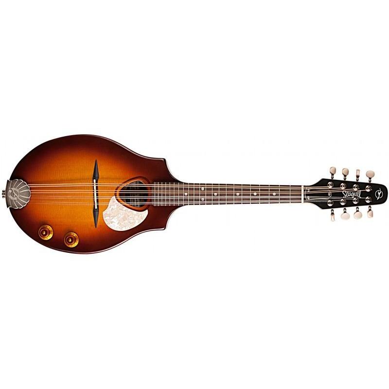Hot Deal: Seagull S8 Acoustic/Electric Sunburst Mandolin with Gig Bag