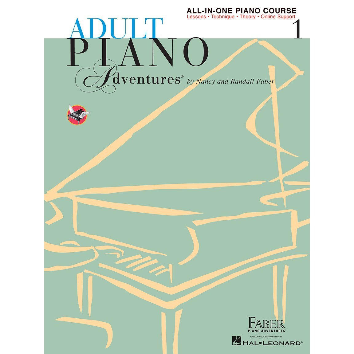 Hot! Adult Piano Adventures All - in - One Course Book 1