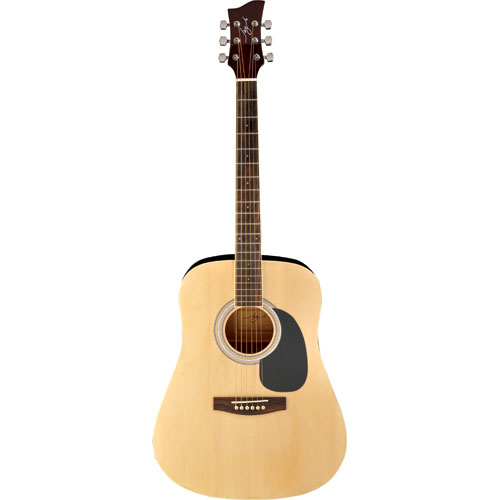 Jay Turser Left-Handed Natural Acoustic Guitar JJ45-LH-N