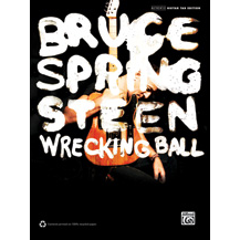 Authentic Alfred Bruce Springsteen Wrecking Ball Guitar Tab Book