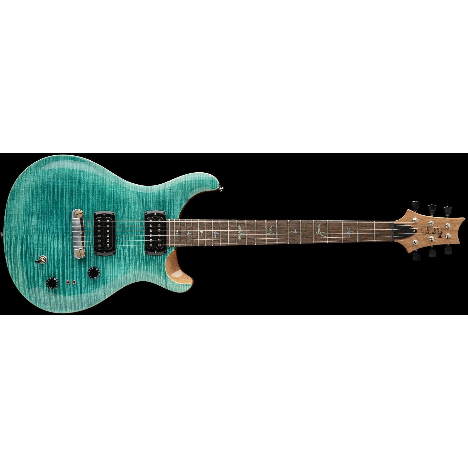 Paul Reed Smith SE PG - TU Electric Guitar with Gig Bag in Turquoise