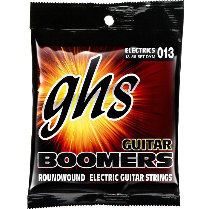 GHS DYM Boomers Heavy Roundwound Electric Guitar Strings (13 - 56 Gauge)