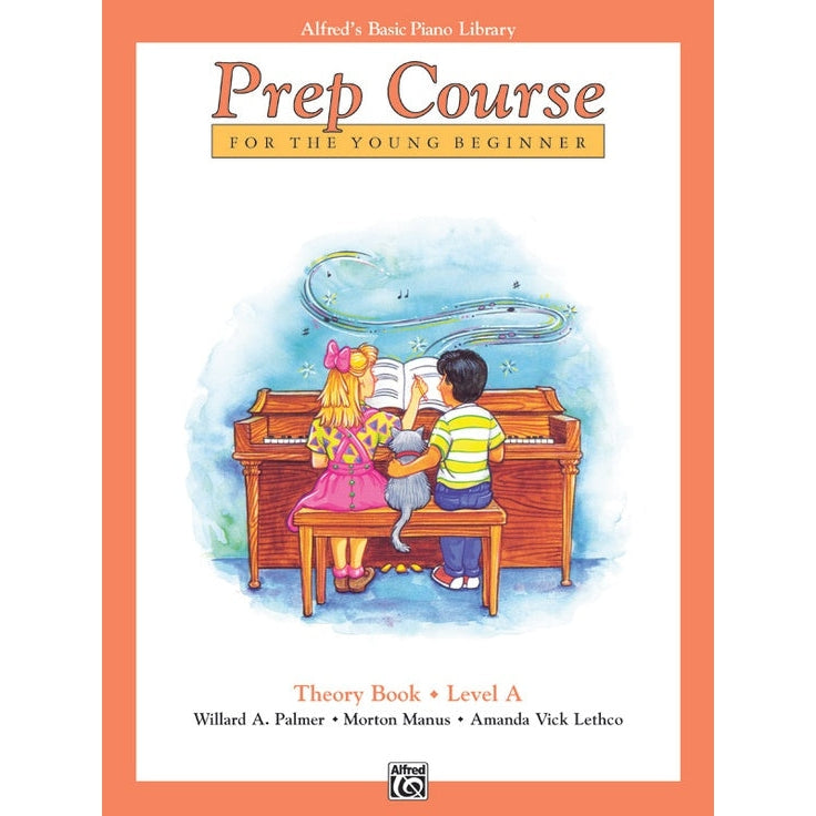 Alfred 3093 Piano Theory Book Level A: Basic Library Prep Course