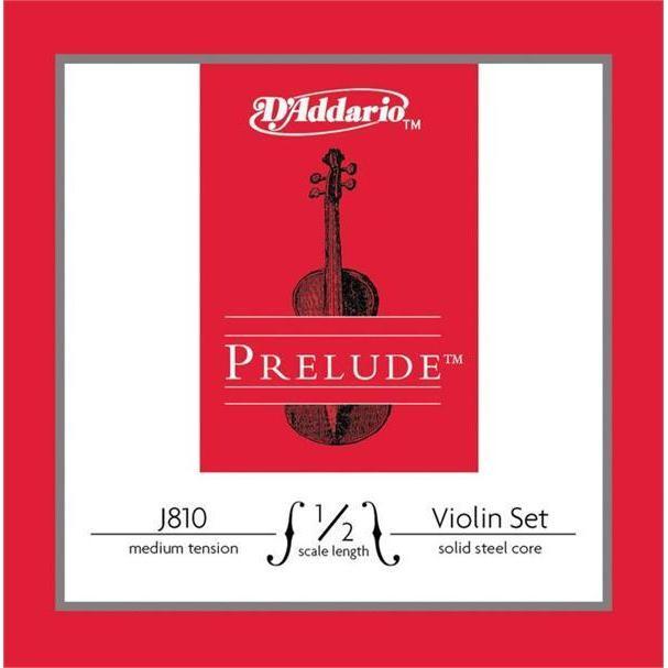 Hot! D'Addario J810 Prelude 4/4 Scale Medium Tension Solid Steel Core Violin Strings