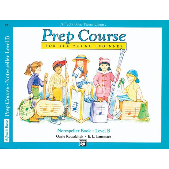 Alfred Basic Piano Library - Notespeller Book Level B: Prep Course Special