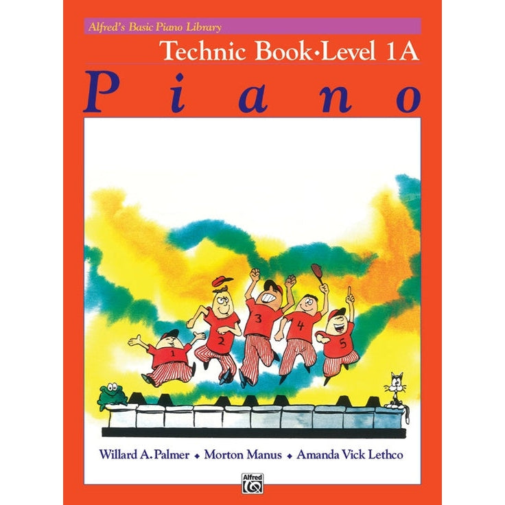 Alfred's Basic Piano Library: Level 1A Technic Book - Enhance Your Skills Now
