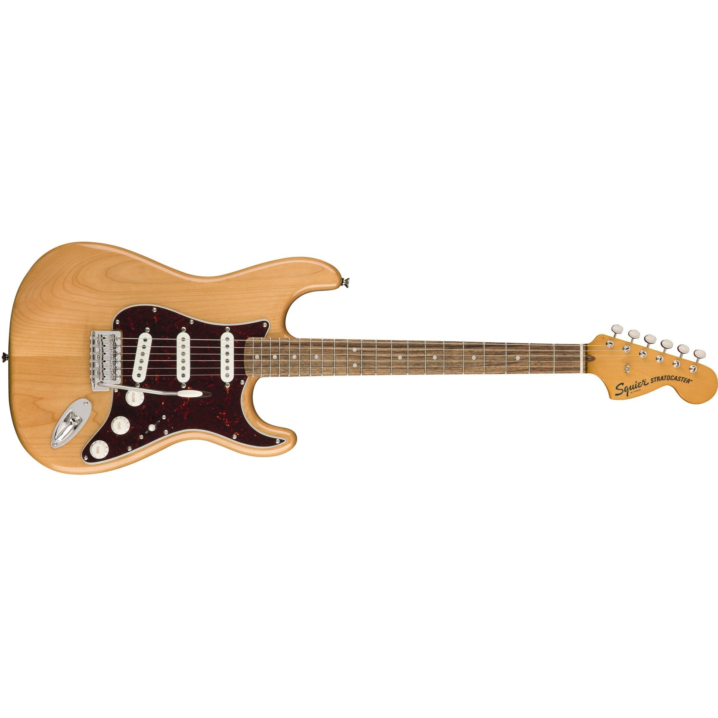Fender Squier 70's Classic Vibe Natural Stratocaster Electric Guitar