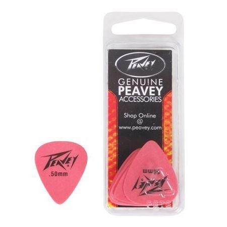 12-Pack of Peavey Dreamer Red Guitar Picks, 0.5mm Thick