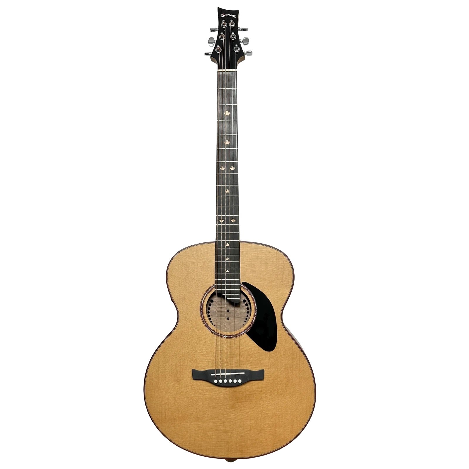 Riversong Maggie Concert Acoustic/Electric Guitar - Great Deal with Deluxe Gig Bag