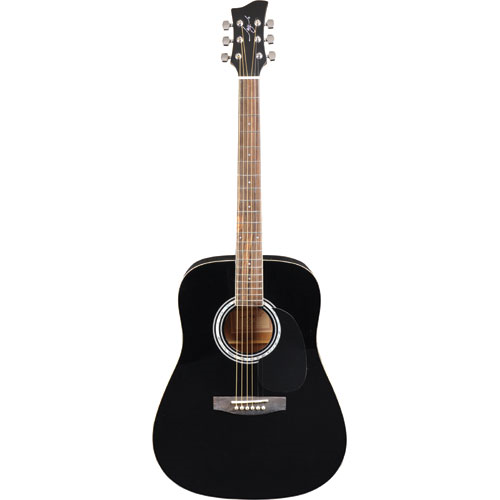 Hot Deal! Jay Junior JJ45-BK Black Acoustic Guitar for Music Lovers