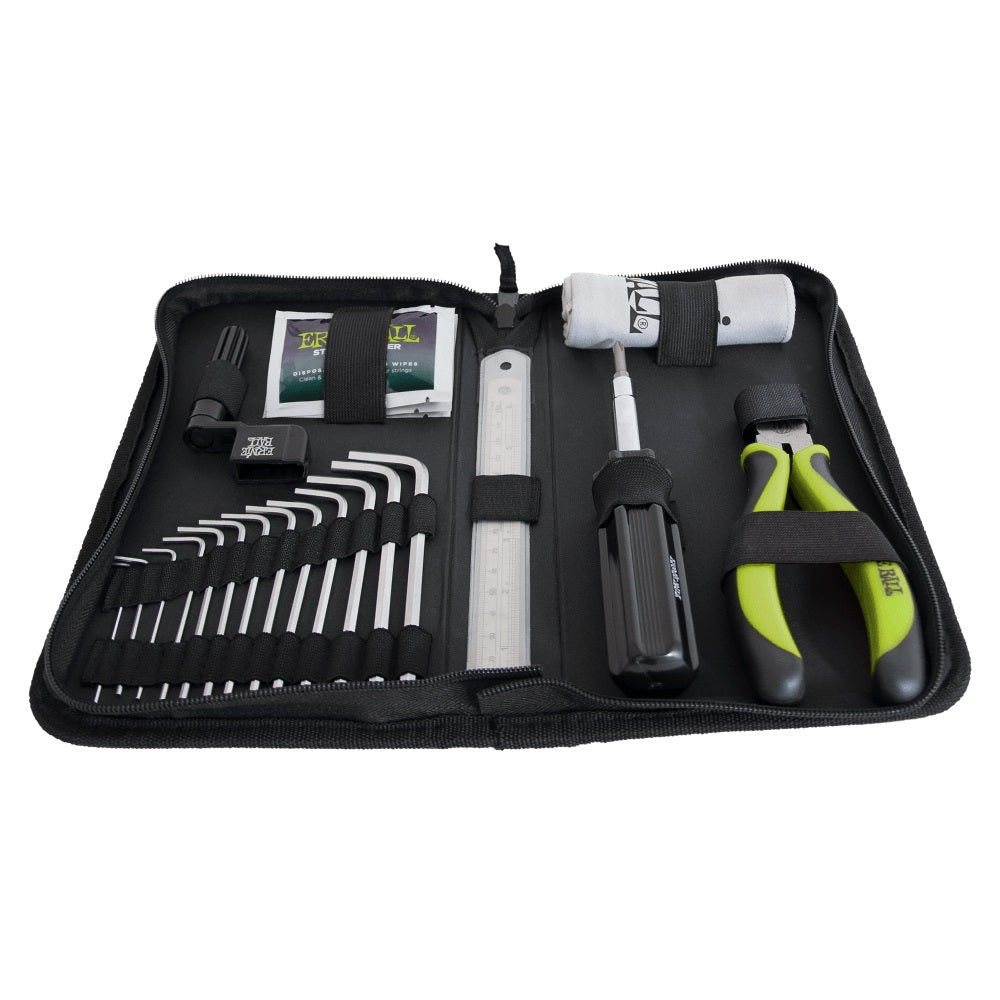 Ernie Ball 4114 All - in - One Musician's Toolkit for Instrument Maintenance on Sale