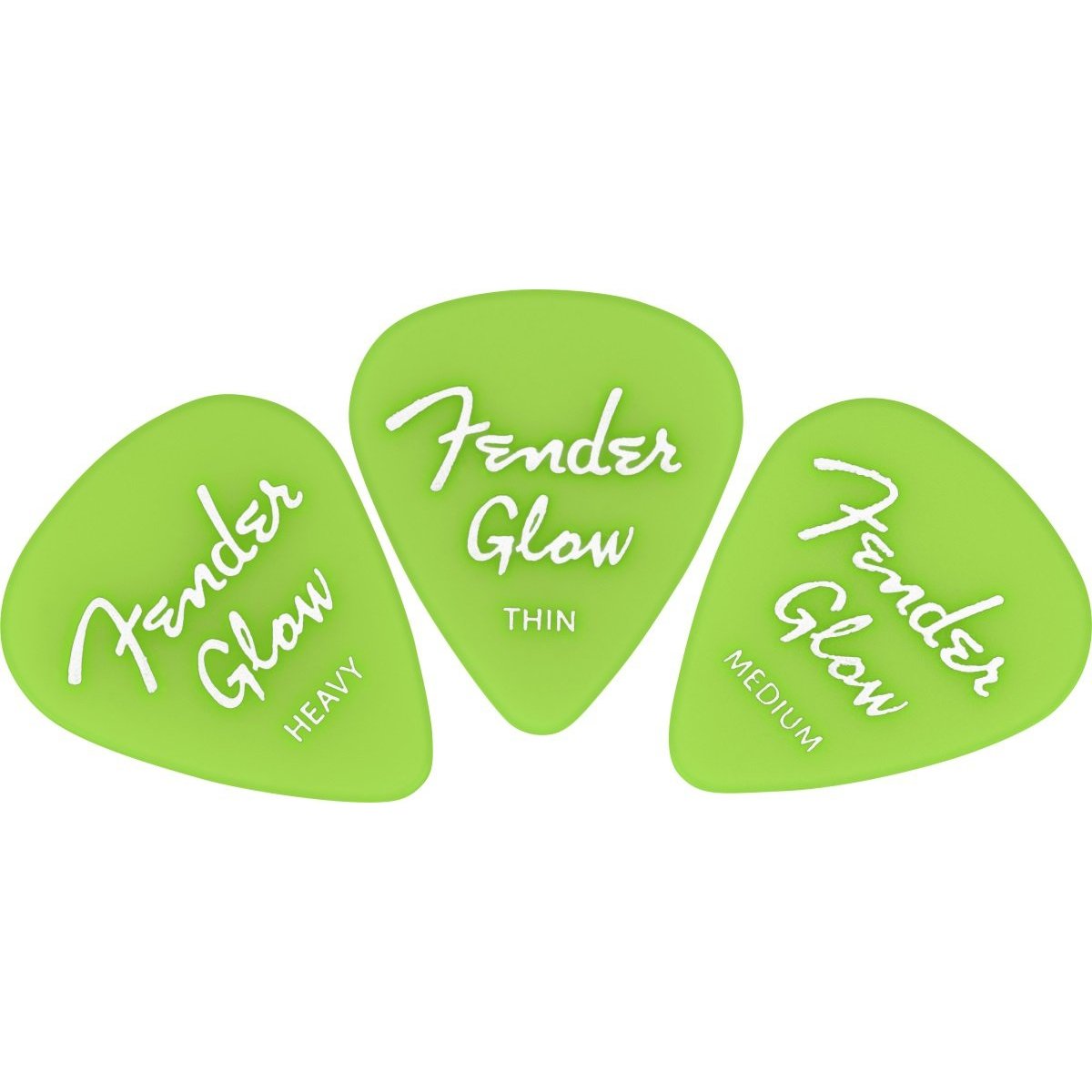 Hot Deal! Fender 12-Pack Assorted Glow-in-the-Dark Guitar Picks