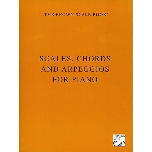 Frederick Harris Music FH217 Advanced Piano Brown Scale Book