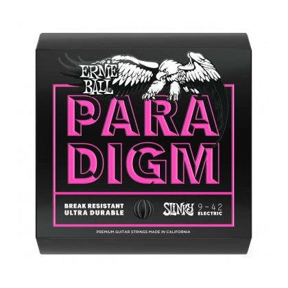 2023 Ernie Ball Paradigm Super Slinky Electric Guitar Strings (9 - 42) - Long - lasting and Reliable