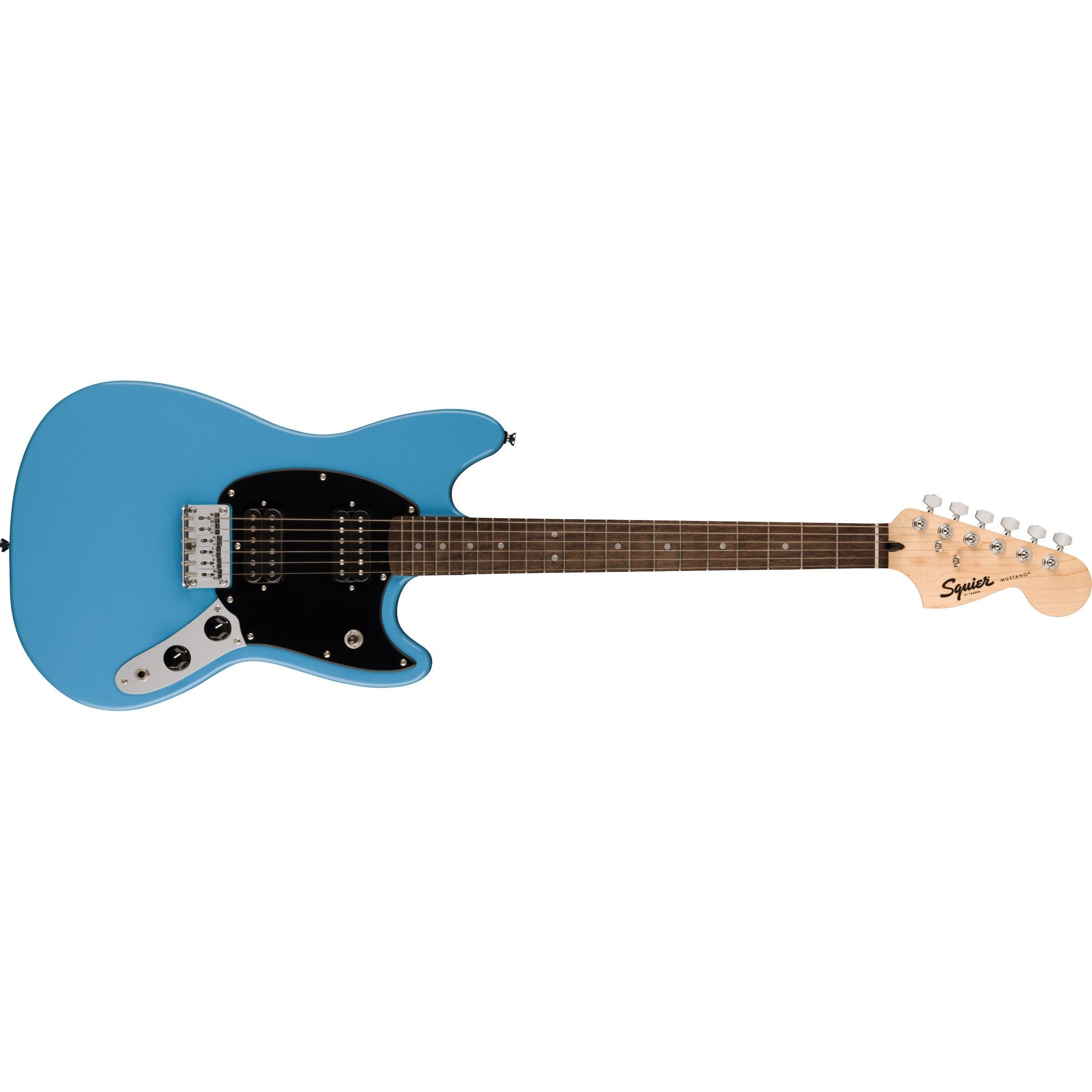 Hot Deal! Fender Squier Sonic Mustang HH Electric Guitar in California Blue for All Musicians