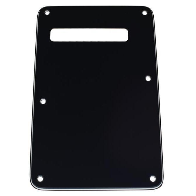 Hot Deal: All Parts 3 - ply Slotted Tremolo Spring Cover Backplate PG - 0557 - 033 in Black/White/Black