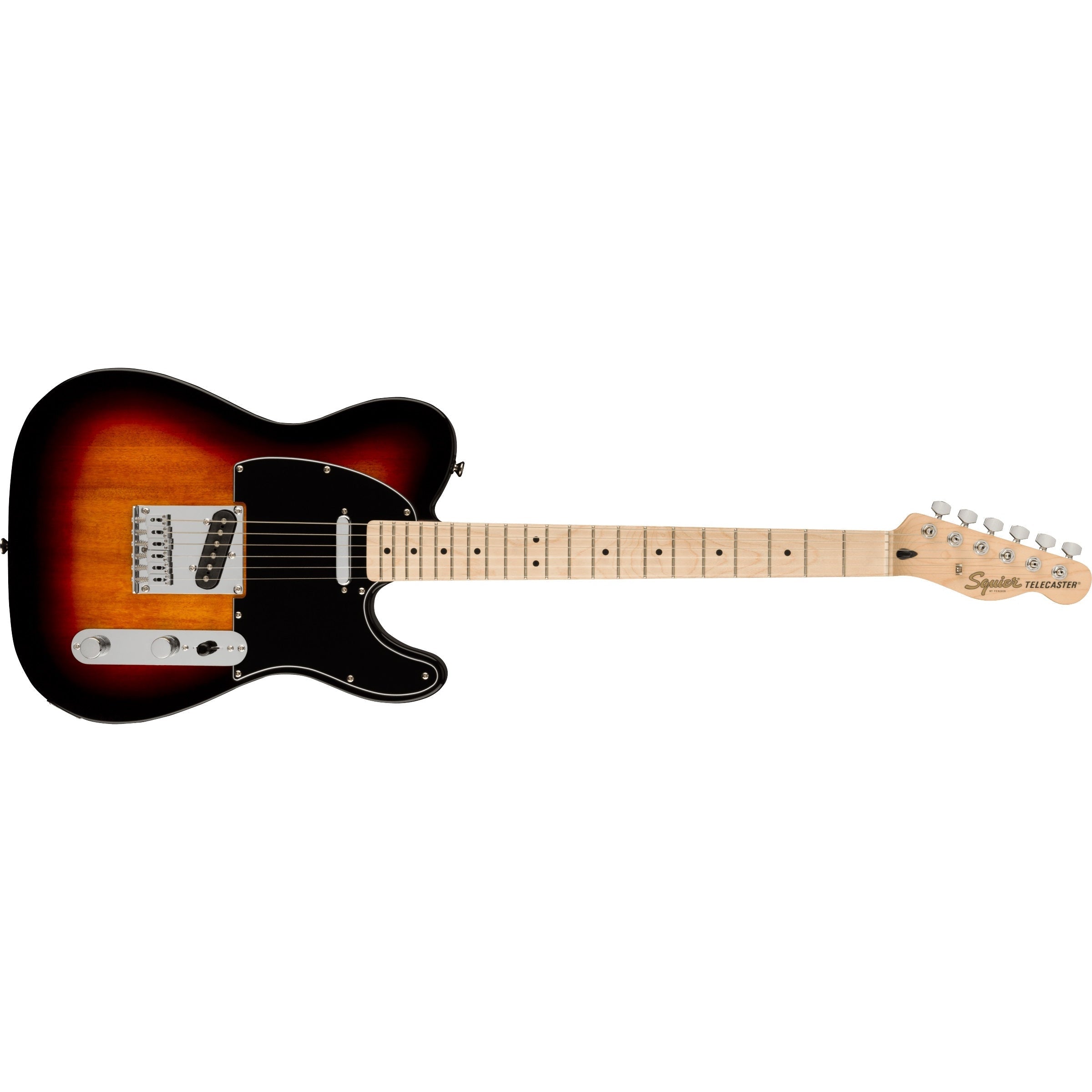 Fender Squier Affinity Series 3-Color Sunburst Telecaster Electric Guitar