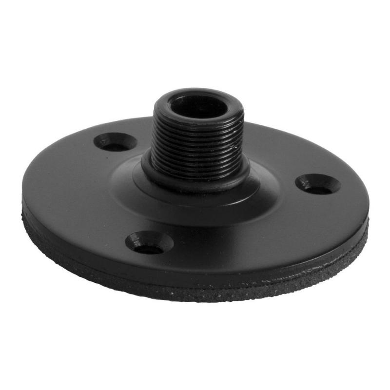 On-Stage Black TM-08B Versatile Microphone Flange Mount
