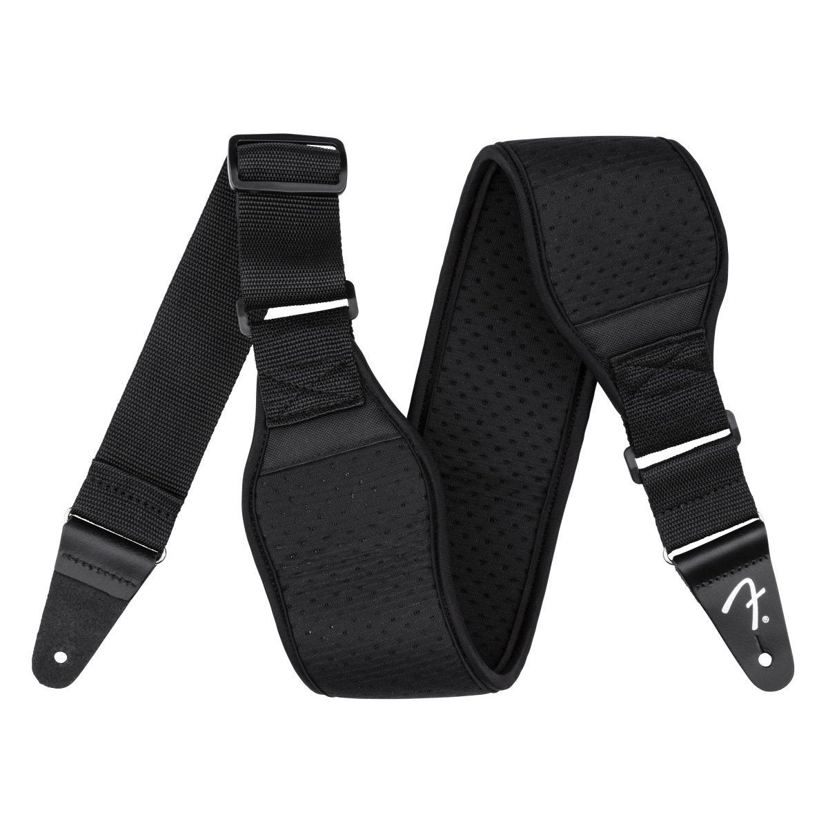 Hot Sale! Fender 2-Piece Black Neoprene Guitar Strap for Maximum Comfort