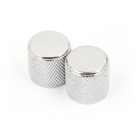 Chrome 2-Pack Fender Telecaster and Precision Bass Knobs