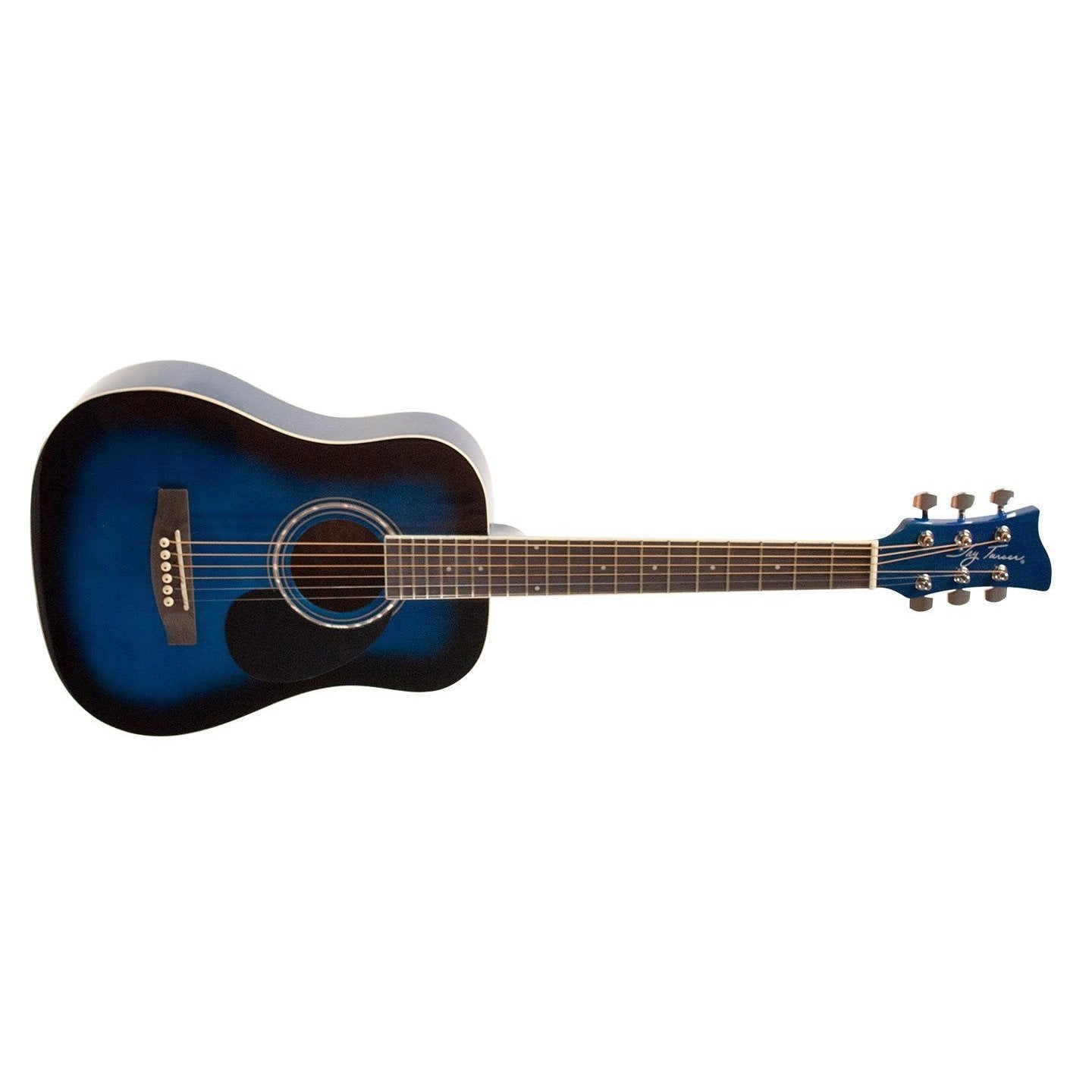 Hot Deal: Jay Turser 1/2 Size Blue Burst JTA502-BLSB Acoustic Guitar