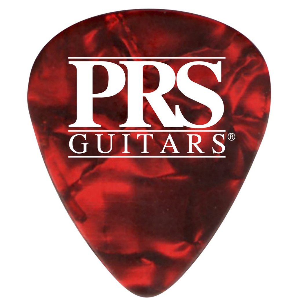Hot Deal! Paul Reed Smith 12-Pack Thin Red Tortoise Celluloid Guitar Picks