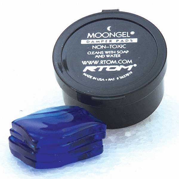 Hot Sale! 6-Pack Blue Moongel MG4 Drum Damper Pads for Superior Resonance Control