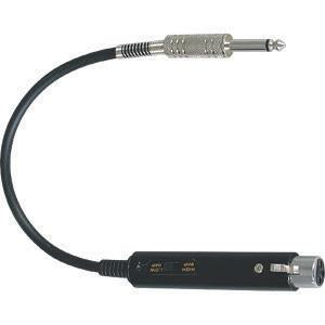 Leem MT60 High - Quality XLR Male to 1/4 Male Transformer Cable