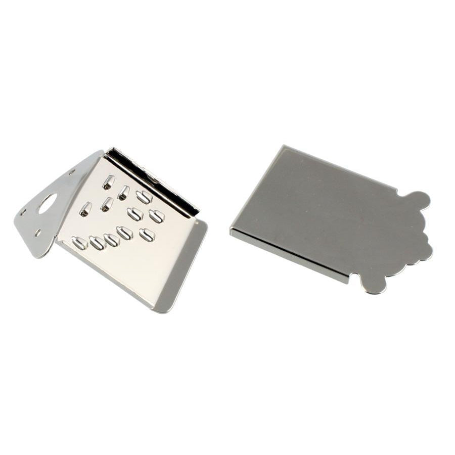 Hot! Nickel Mandolin Tailpiece MT-0987-001 with Cover