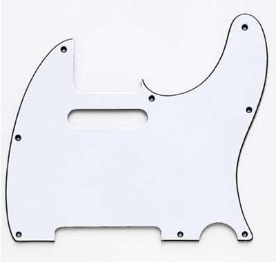 Hot Deal! All Parts White 8-Hole Pickguard for Telecaster PG-0562-035