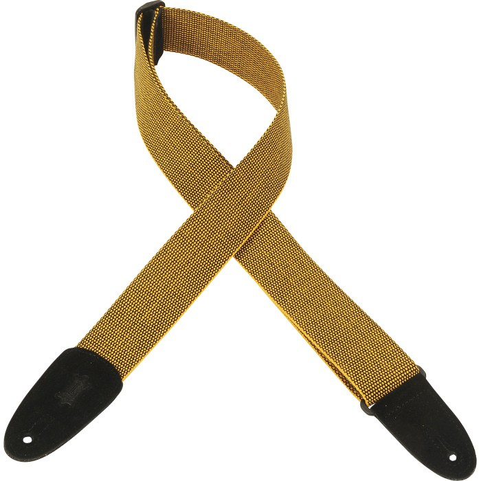 Hot Deal! Levy's Yellow Tweed Guitar Strap