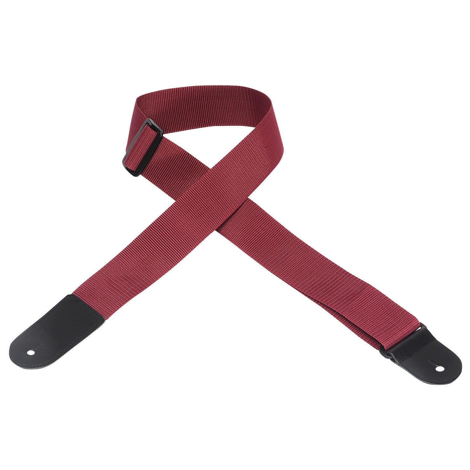 Planet Waves 2-Foot Burgundy Nylon Guitar Strap - Model 50PWS04