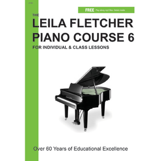 Leila Fletcher LF006 Piano Course Book 6 - A Rich Repertoire Collection