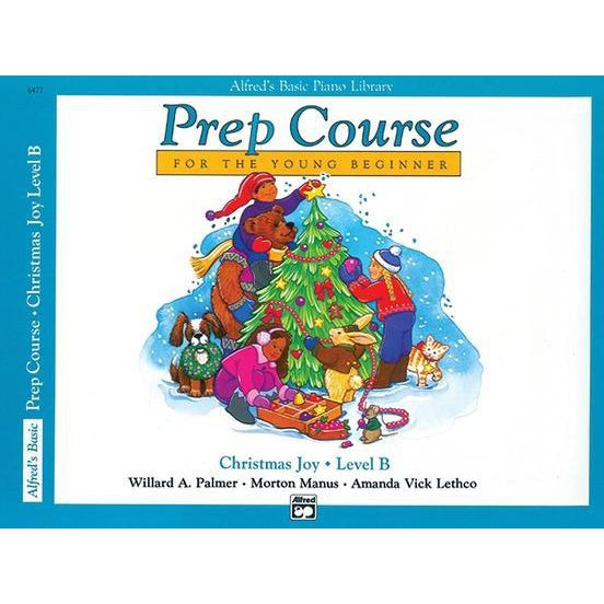 Alfred 6477 Christmas Joy Piano Course Level B for Young Beginners - Ideal Starter Kit