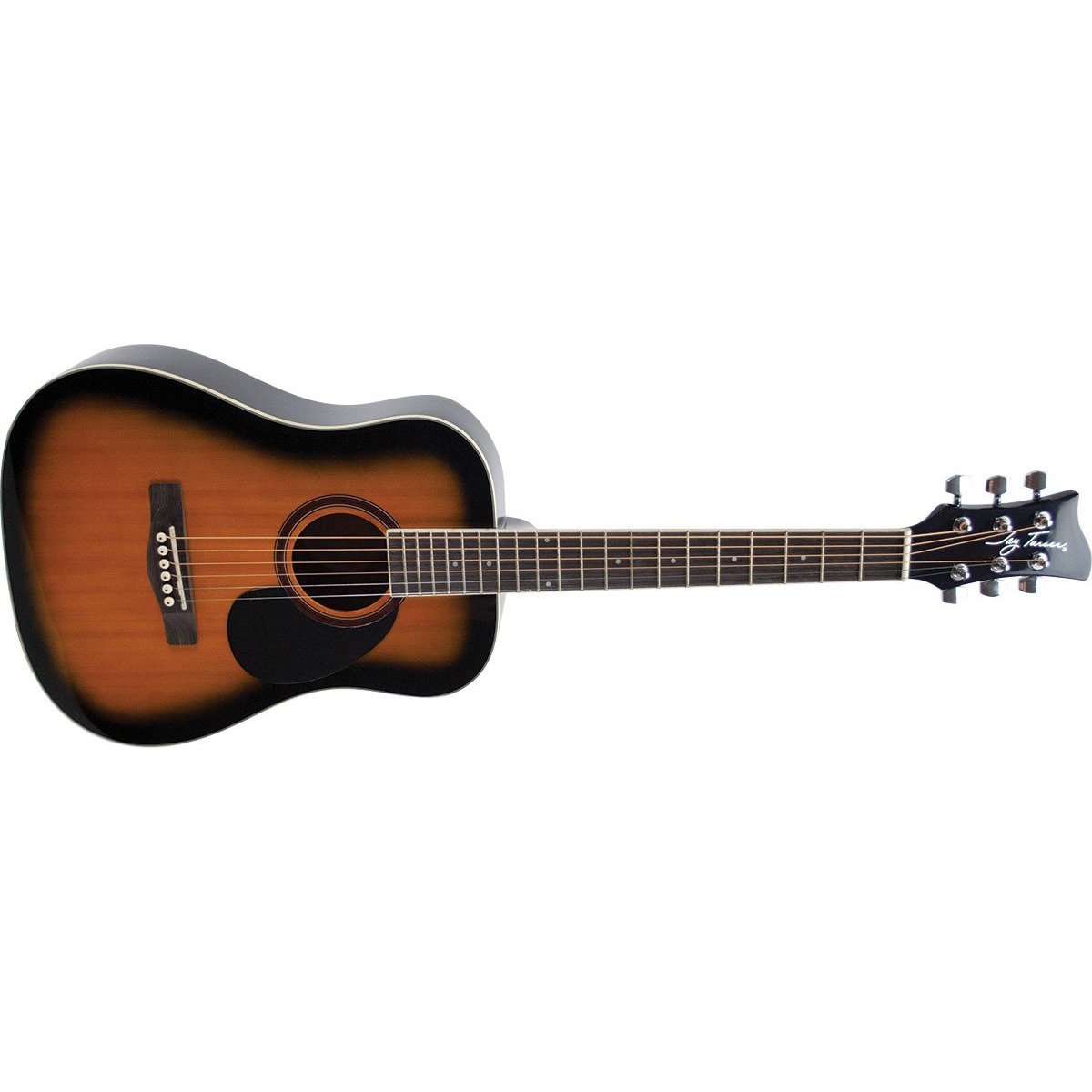 Hot Deal! Jay Turser 3/4 Size Tobacco Sunburst Acoustic Guitar - JTA523-TSB