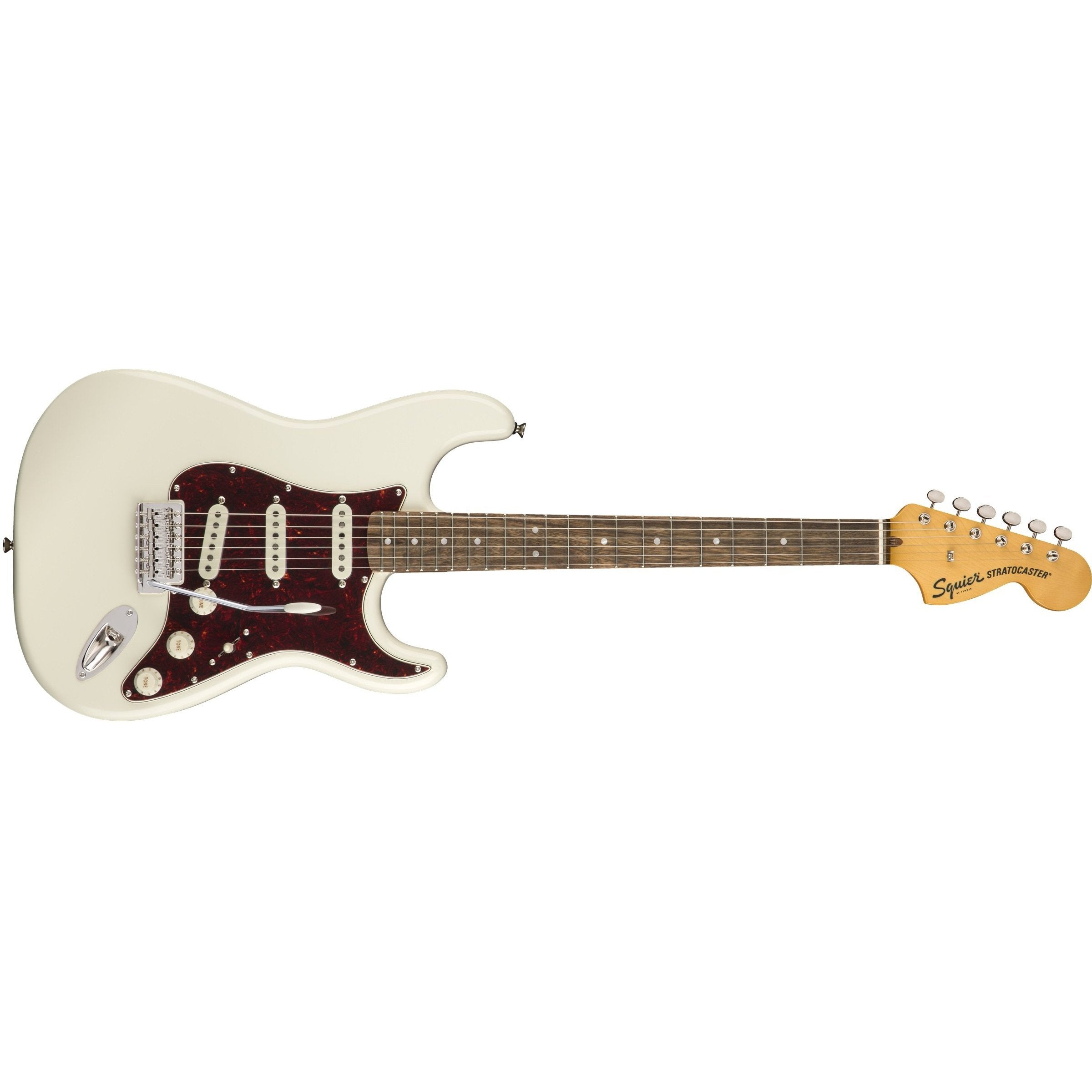 Hot Deal: Fender Squier Classic Vibe '70s Olympic White Stratocaster Electric Guitar