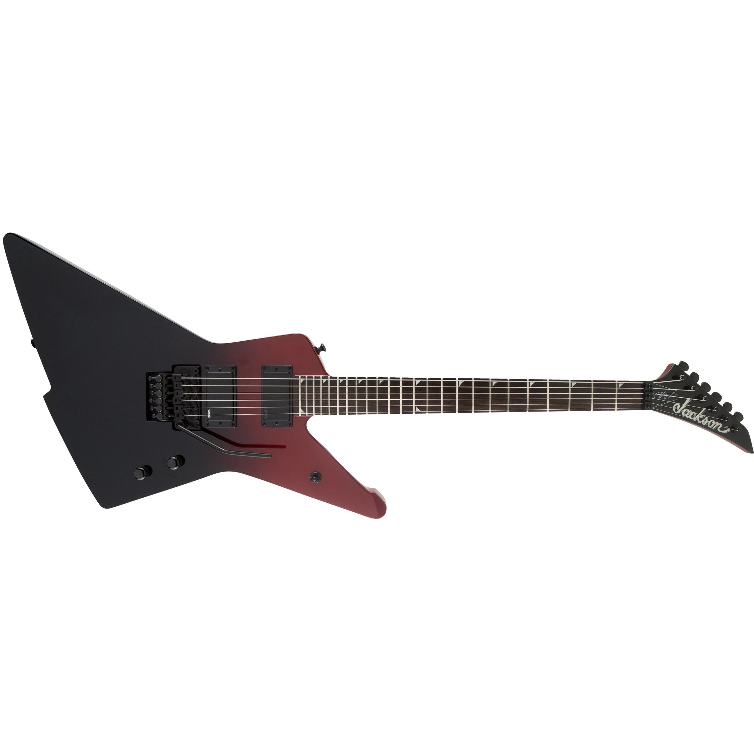 Hot Deal! Jackson Pro Series Phil Demmel Signature Electric Guitar - Red Tide Fade