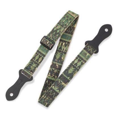 Levy's MX23ALL-003 Printed 1-Inch Wide Adjustable Cork Mandolin Strap