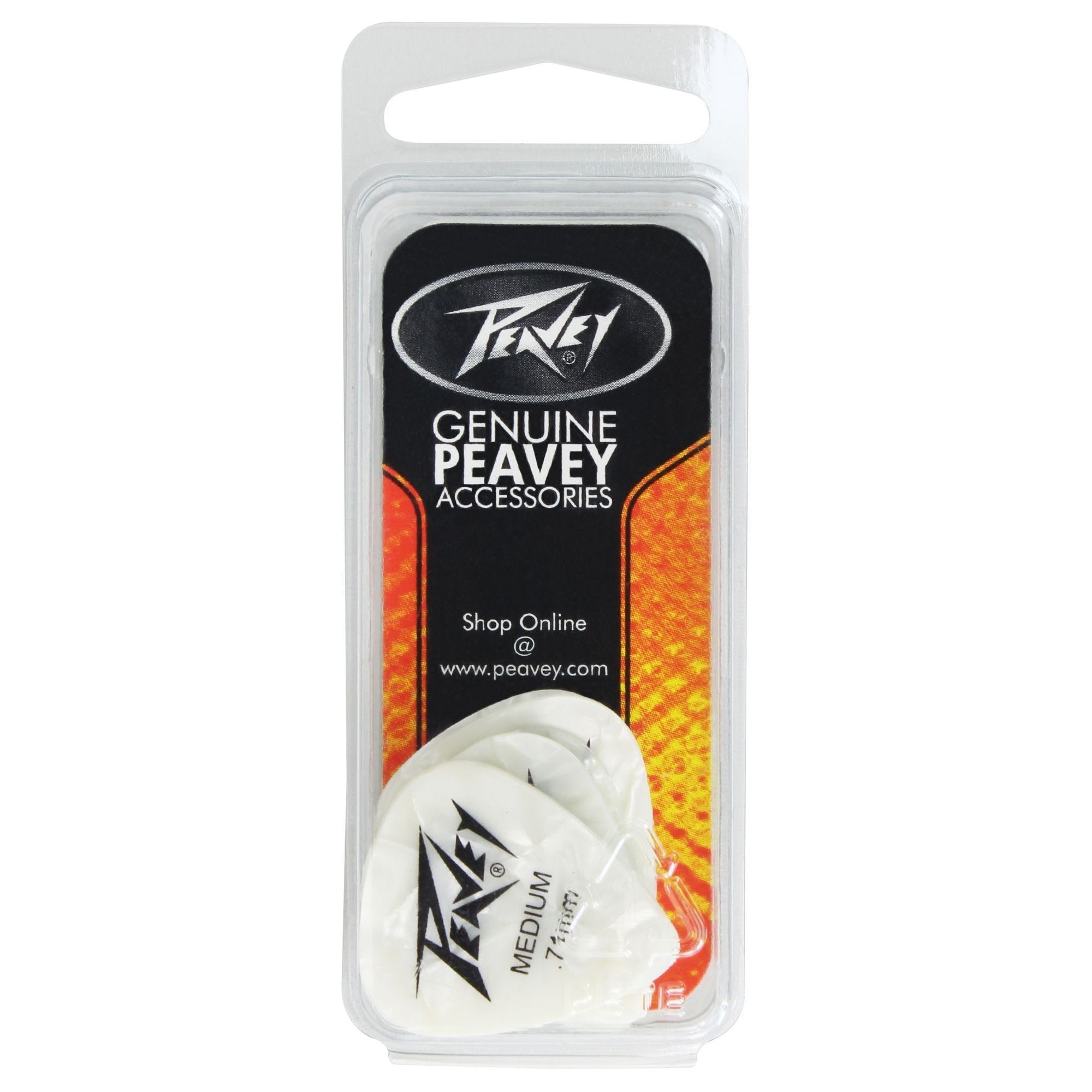 Get 12-Pack of Peavey Medium White Pearl 351 Style Guitar Picks Now!