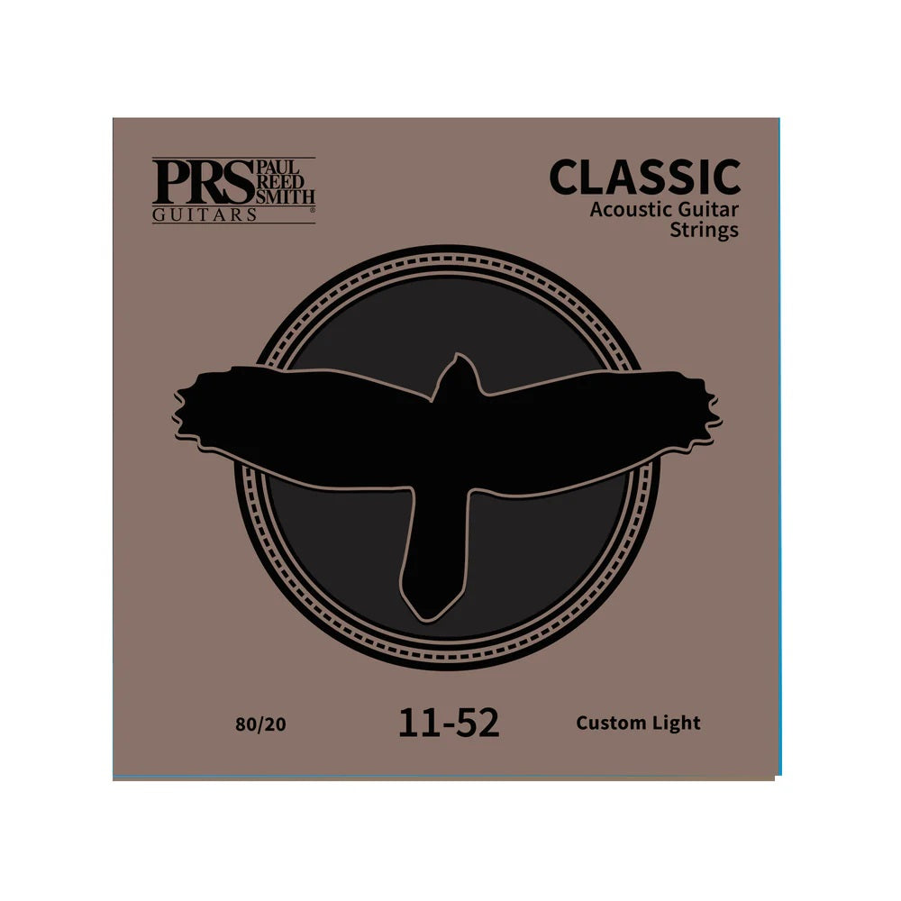 Hot Deal! Paul Reed Smith Custom Light 11 - 52 80/20 Bronze Coated Acoustic Guitar Strings