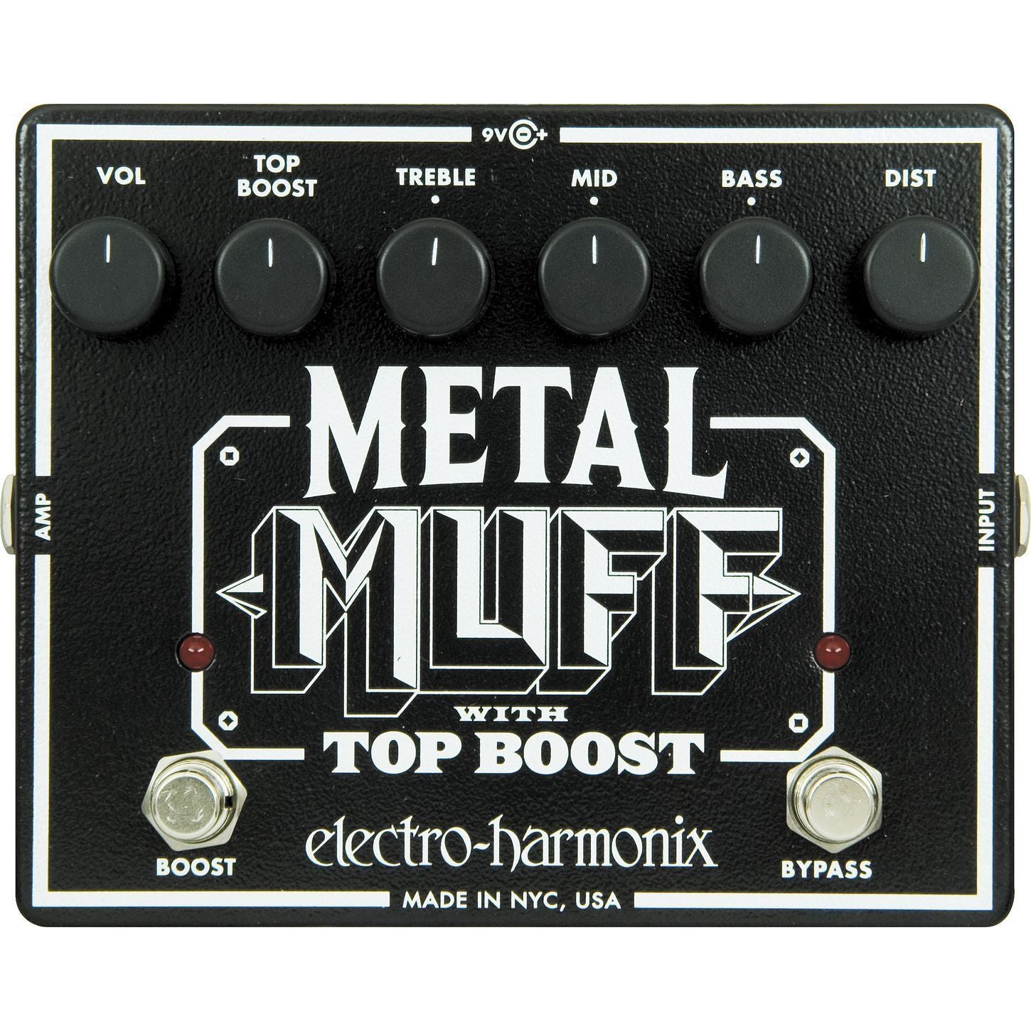 Electro-Harmonix Top Boost Metal Muff - A Powerful Distortion Pedal