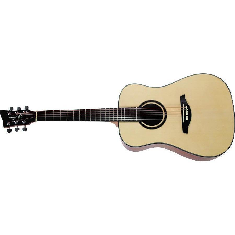 Limited-Time Offer! Jay Turser 3/4 Size Left-Handed Natural Acoustic Guitar JTA53-LH-SN