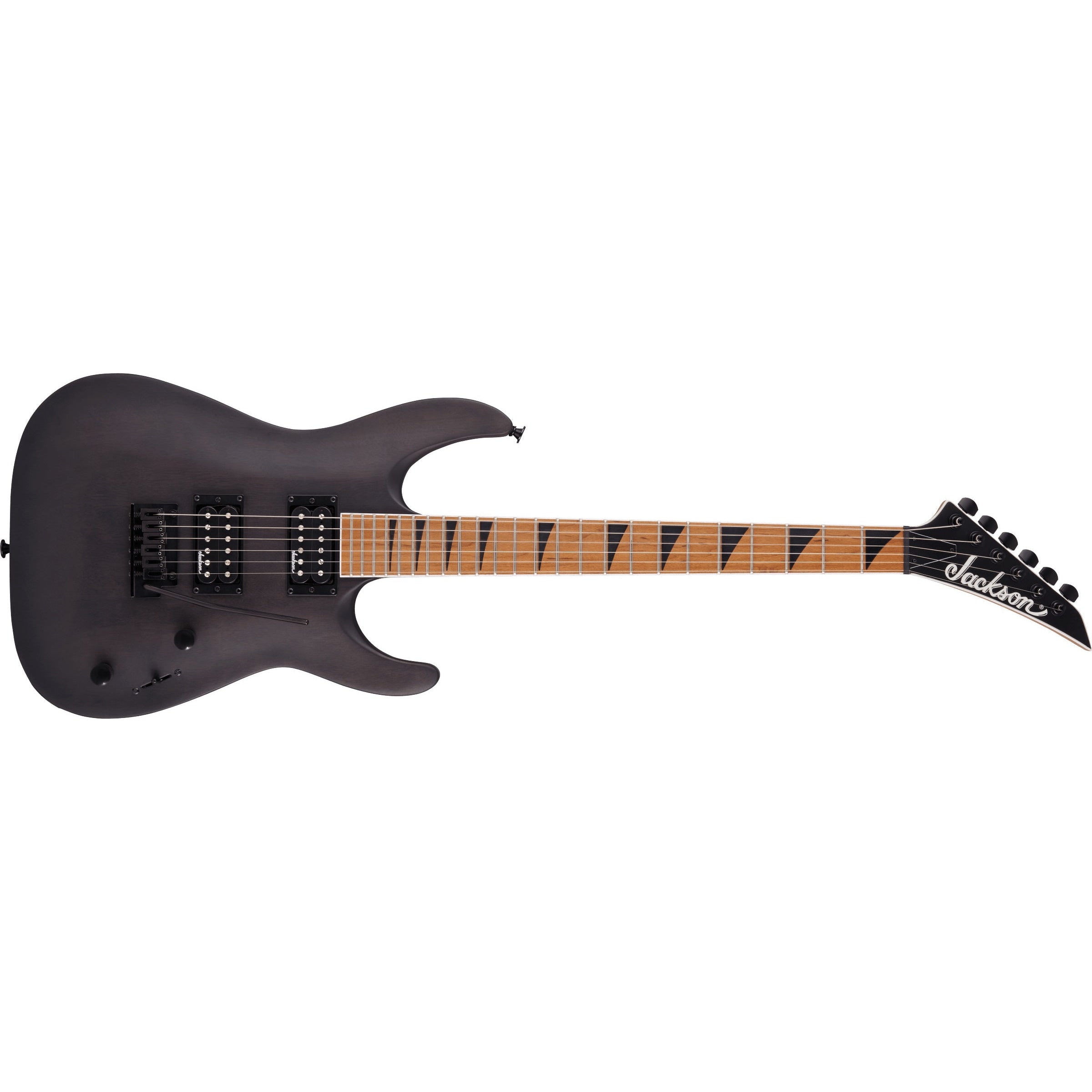 Hot Deal! Jackson JS24 DKAM DX JS Series Dinky Arch Top Electric Guitar - Black Stain